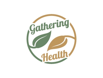 Gathering Health  logo design by mariko
