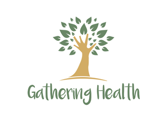Gathering Health  logo design by kunejo