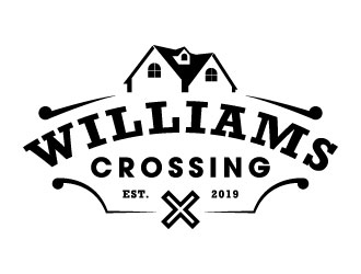 Williams Crossing  logo design by daywalker