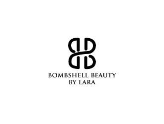 Bombshell Beauty by Lara logo design by sanstudio