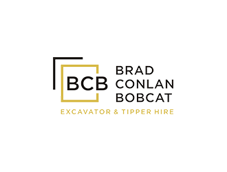 Brad Conlan Bobcat, Excavator & Tipper Hire logo design by checx
