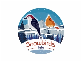 A Snowbirds Tale logo design by Shabbir