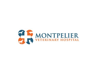 Montpelier Veterinary Hospital logo design by imalaminb