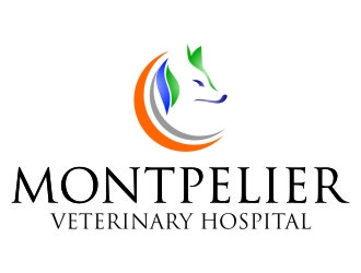 Montpelier Veterinary Hospital logo design by jetzu