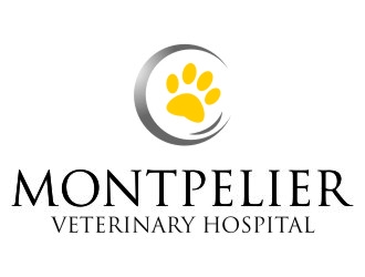Montpelier Veterinary Hospital logo design by jetzu