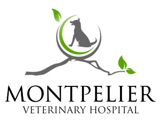 Montpelier Veterinary Hospital logo design by jetzu