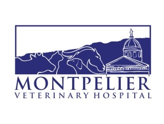 Montpelier Veterinary Hospital logo design by aladi