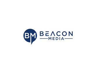 Beacon Media logo design by johana