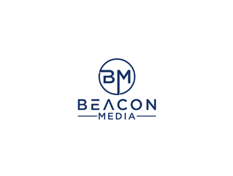 Beacon Media logo design by johana