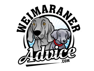 WeimaranerAdvice.com logo design by DreamLogoDesign