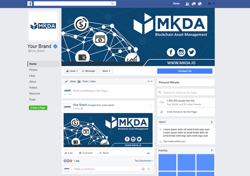 MKDA  logo design by mletus