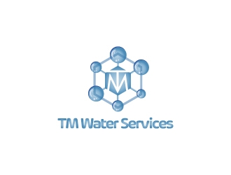 TM Water Services  logo design by Suvendu