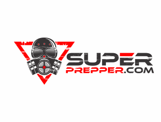 SuperPrepper.com logo design by mutafailan