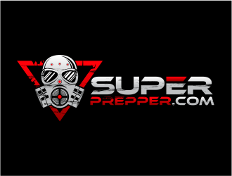 SuperPrepper.com logo design by mutafailan