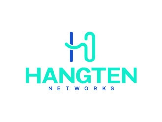Hangten Networks logo design by DesignPal