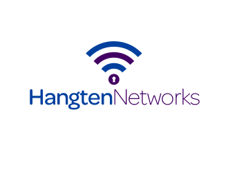 Hangten Networks logo design by BeDesign