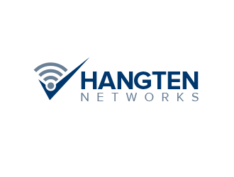 Hangten Networks logo design by BeDesign