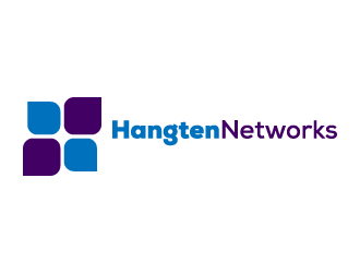 Hangten Networks logo design by pencilhand