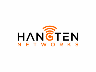 Hangten Networks logo design by hidro