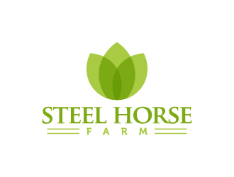 Steel Horse Farm  logo design by pencilhand