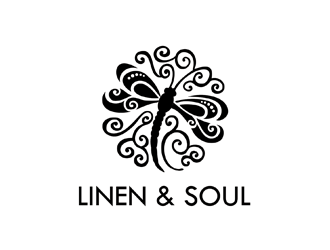 Linen & Soul logo design by logolady