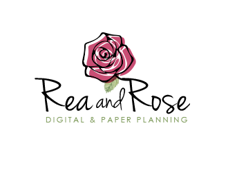 Rea and Rose logo design by BeDesign
