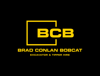 Brad Conlan Bobcat, Excavator & Tipper Hire logo design by Greenlight