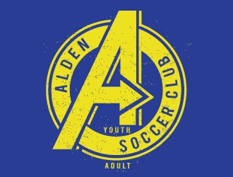 Alden soccer club  logo design by REDCROW