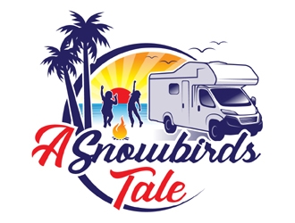 A Snowbirds Tale logo design by MAXR