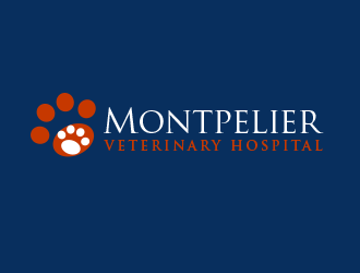 Montpelier Veterinary Hospital logo design by BeDesign
