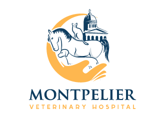 Montpelier Veterinary Hospital logo design by schiena