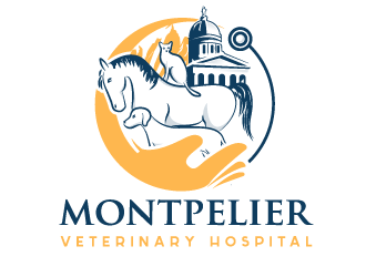 Montpelier Veterinary Hospital logo design by schiena