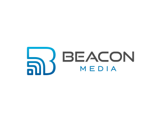 Beacon Media logo design by mashoodpp