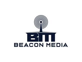 Beacon Media logo design by nona