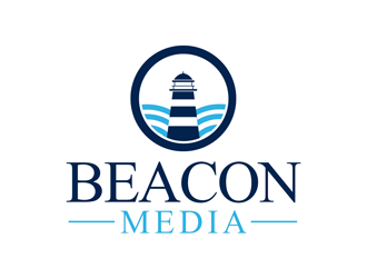 Beacon Media logo design by kunejo