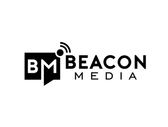 Beacon Media logo design by serprimero