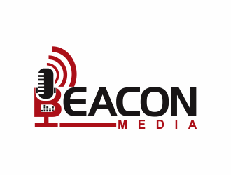 Beacon Media logo design by giphone
