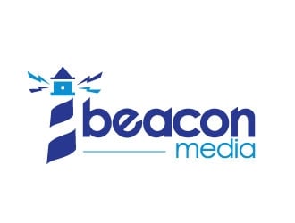 Beacon Media logo design by REDCROW