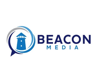 Beacon Media logo design by REDCROW