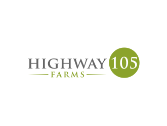 highway105 farms logo design by asyqh