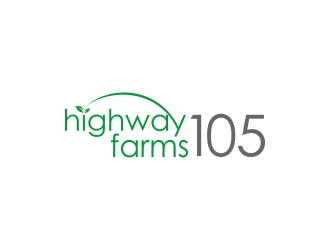 highway105 farms logo design by CreativeKiller
