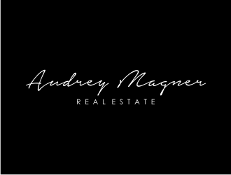 Audrey Magner Real Estate logo design by nurul_rizkon
