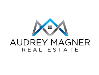 Audrey Magner Real Estate logo design by bezalel