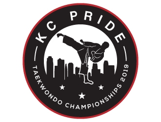 KC PRIDE Taekwondo Championships logo design by Suvendu