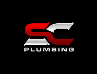 SC Plumbing logo design by bomie
