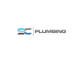SC Plumbing logo design by Asani Chie