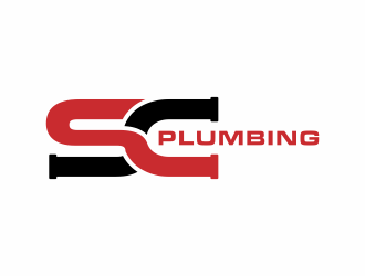 SC Plumbing logo design by hidro