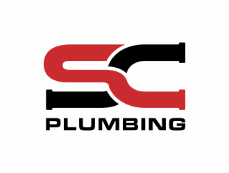 SC Plumbing logo design by hidro