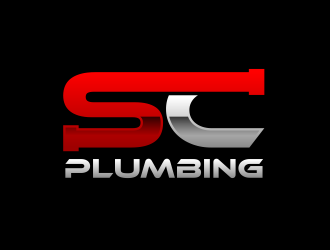 SC Plumbing logo design by serprimero