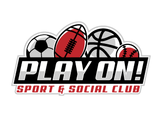 Play ON! SSC (Sport & Social Club) logo design by akilis13
